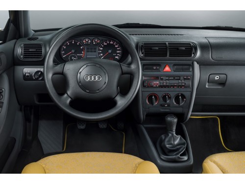 Характеристики автомобиля Audi A3 1.8 AT (07.1998 - 08.2000): фото, вместимость, скорость, двигатель, топливо, масса, отзывы