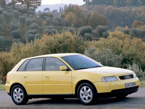 Характеристики автомобиля Audi A3 1.8T AT (10.1996 - 08.2000): фото, вместимость, скорость, двигатель, топливо, масса, отзывы