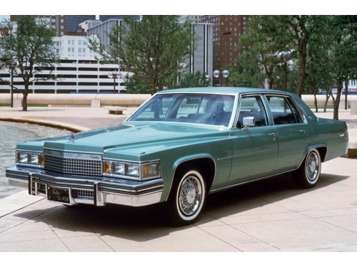 Характеристики автомобиля Cadillac DeVille 7.0 AT Sedan de Ville d Elegance (10.1976 - 09.1979): фото, вместимость, скорость, двигатель, топливо, масса, отзывы