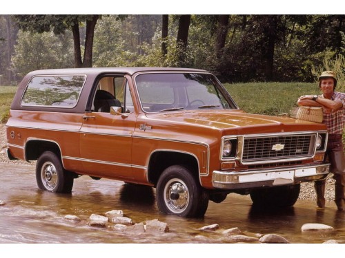 Характеристики автомобиля Chevrolet Blazer K5 5.7 AT 4WD Blazer K Hardtop 350 (08.1972 - 06.1973): фото, вместимость, скорость, двигатель, топливо, масса, отзывы