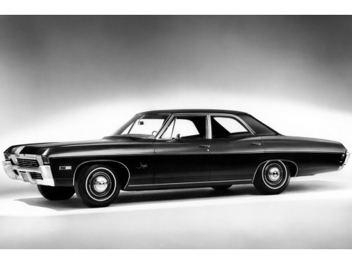 Характеристики автомобиля Chevrolet Impala 4.1 MT3 Impala Sedan (10.1967 - 09.1968): фото, вместимость, скорость, двигатель, топливо, масса, отзывы