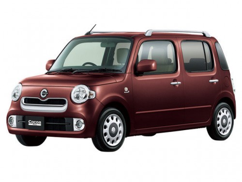 Характеристики автомобиля Daihatsu Mira Cocoa 660 plus G (06.2011 - 03.2012): фото, вместимость, скорость, двигатель, топливо, масса, отзывы