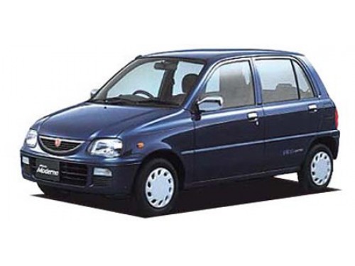 Характеристики автомобиля Daihatsu Mira Moderno 660 Moderno CL limited (05.1996 - 04.1997): фото, вместимость, скорость, двигатель, топливо, масса, отзывы