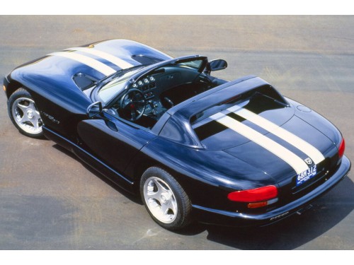 Характеристики автомобиля Dodge Viper 8.0 MT RT/10 (06.1995 - 05.2002): фото, вместимость, скорость, двигатель, топливо, масса, отзывы