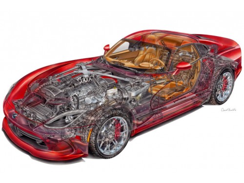 Характеристики автомобиля Dodge Viper 8.4 MT SRT Viper GTS with SRT Track Package (04.2012 - 08.2014): фото, вместимость, скорость, двигатель, топливо, масса, отзывы