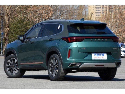 Характеристики автомобиля EXEED LX 1.5TCI DHT Yu Fengxing Popular Edition 105km (03.2022 - н.в.): фото, вместимость, скорость, двигатель, топливо, масса, отзывы
