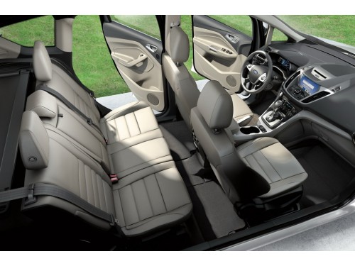 Характеристики автомобиля Ford C-MAX 2.0 CVT Hybrid Titanium (01.2017 - 11.2017): фото, вместимость, скорость, двигатель, топливо, масса, отзывы