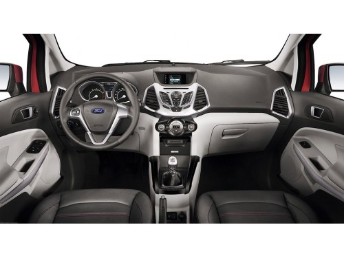 Характеристики автомобиля Ford EcoSport 1.6 AT Trend (12.2014 - 03.2019): фото, вместимость, скорость, двигатель, топливо, масса, отзывы