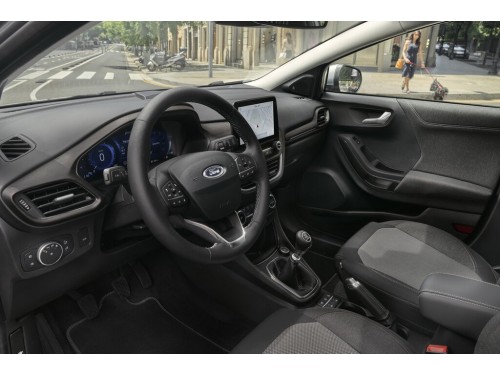Характеристики автомобиля Ford Puma 1.0 EcoBoost mHEV (155) DCT ST-Line X (03.2021 - н.в.): фото, вместимость, скорость, двигатель, топливо, масса, отзывы