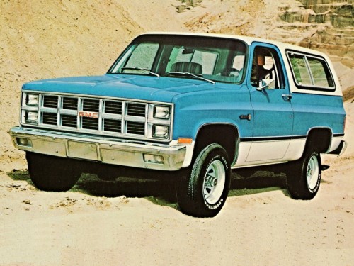 Характеристики автомобиля GMC Jimmy 5.0 AT C-1500 (01.1973 - 01.1991): фото, вместимость, скорость, двигатель, топливо, масса, отзывы