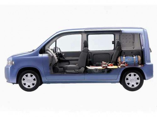 Характеристики автомобиля Honda Mobilio Spike 1.5 A (09.2002 - 01.2004): фото, вместимость, скорость, двигатель, топливо, масса, отзывы