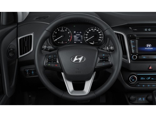 Характеристики автомобиля Hyundai Creta 1.6 AT 4WD Travel (08.2017 - 01.2018): фото, вместимость, скорость, двигатель, топливо, масса, отзывы