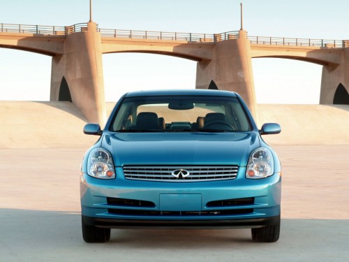 Характеристики автомобиля Infiniti G35 3.5 AT G35x (01.2005 - 08.2006): фото, вместимость, скорость, двигатель, топливо, масса, отзывы