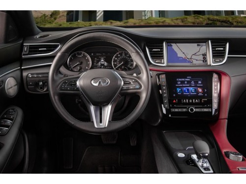 Характеристики автомобиля Infiniti QX55 2.0 CVT Essential (07.2021 - 11.2022): фото, вместимость, скорость, двигатель, топливо, масса, отзывы