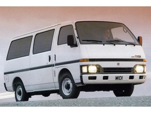 Характеристики автомобиля Isuzu Midi 2.0 MT L1H1 Midi (03.1986 - 06.1991): фото, вместимость, скорость, двигатель, топливо, масса, отзывы