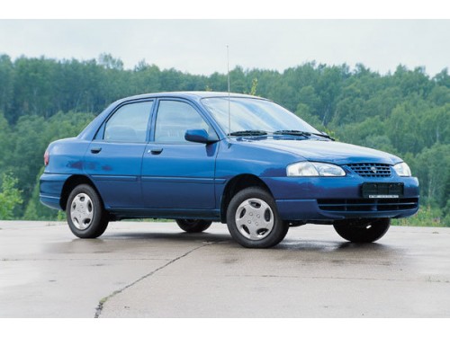 Характеристики автомобиля Kia Avella 1.3 AT (09.1995 - 09.2000): фото, вместимость, скорость, двигатель, топливо, масса, отзывы