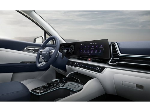 Характеристики автомобиля Kia Sportage 1.6 T-GDI AT Hybrid Signature Gravity (07.2021 - н.в.): фото, вместимость, скорость, двигатель, топливо, масса, отзывы