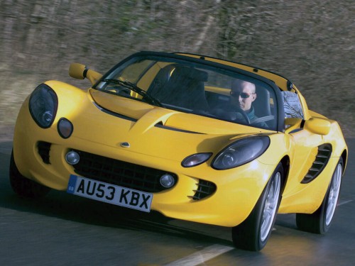 Характеристики автомобиля Lotus Elise 1.8 MT 111S (06.2002 - 01.2005): фото, вместимость, скорость, двигатель, топливо, масса, отзывы