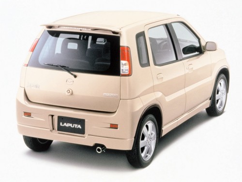 Характеристики автомобиля Mazda Laputa 660 S (10.2000 - 03.2001): фото, вместимость, скорость, двигатель, топливо, масса, отзывы