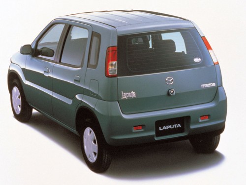 Характеристики автомобиля Mazda Laputa 660 S (10.2000 - 03.2001): фото, вместимость, скорость, двигатель, топливо, масса, отзывы