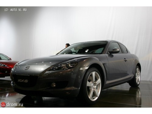 Характеристики автомобиля Mazda RX-8 sports prestige limited II type E (10.2005 - 07.2006): фото, вместимость, скорость, двигатель, топливо, масса, отзывы