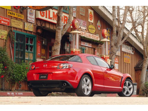 Характеристики автомобиля Mazda RX-8 1.3 AT 40th Anniversary Edition (07.2008 - 07.2009): фото, вместимость, скорость, двигатель, топливо, масса, отзывы