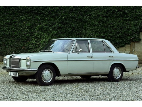 Характеристики автомобиля Mercedes-Benz W115 2.2 MT 220 (02.1968 - 08.1973): фото, вместимость, скорость, двигатель, топливо, масса, отзывы