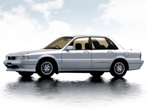 Характеристики автомобиля Mitsubishi Galant 1.6 GE (10.1990 - 04.1992): фото, вместимость, скорость, двигатель, топливо, масса, отзывы