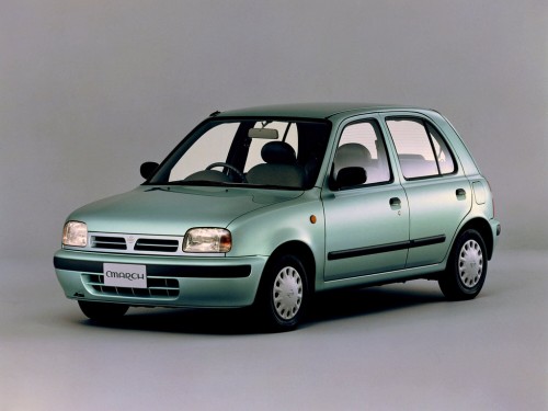 Характеристики автомобиля Nissan March 1.0 i-z-f (01.1992 - 12.1992): фото, вместимость, скорость, двигатель, топливо, масса, отзывы