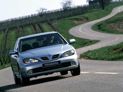 Характеристики автомобиля Nissan Primera 1.6 MT Элегантность (09.1999 - 12.2001): фото, вместимость, скорость, двигатель, топливо, масса, отзывы