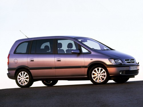 Характеристики автомобиля Opel Zafira 2.2 MT Elegance (03.2003 - 01.2006): фото, вместимость, скорость, двигатель, топливо, масса, отзывы