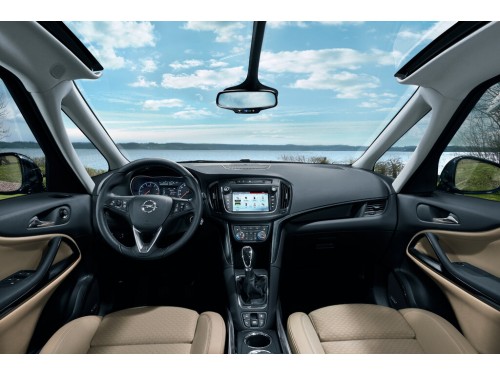 Характеристики автомобиля Opel Zafira 1.4 Turbo MT Active (06.2016 - 05.2017): фото, вместимость, скорость, двигатель, топливо, масса, отзывы