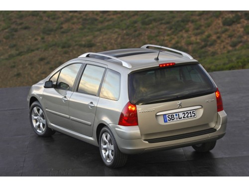 Характеристики автомобиля Peugeot 307 1.6 HDi 90 MT Urban Break (06.2005 - 09.2007): фото, вместимость, скорость, двигатель, топливо, масса, отзывы
