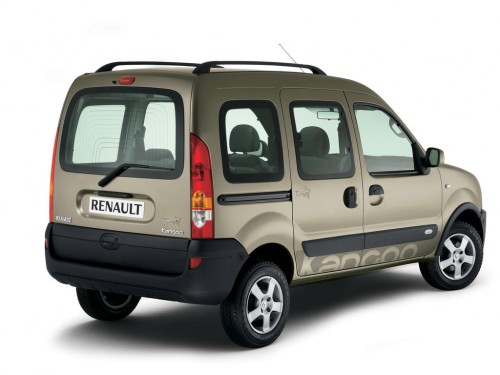 Характеристики автомобиля Renault Kangoo 1.4 MT Authentique Base (01.2007 - 12.2007): фото, вместимость, скорость, двигатель, топливо, масса, отзывы