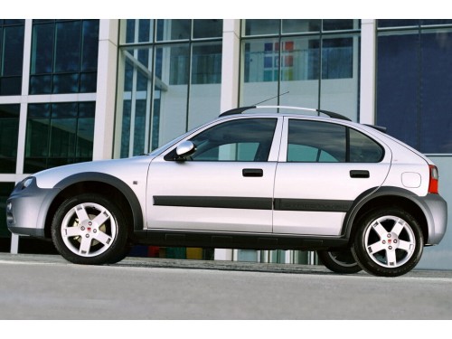 Характеристики автомобиля Rover Streetwise 1.6 MT SE (11.2003 - 04.2005): фото, вместимость, скорость, двигатель, топливо, масса, отзывы