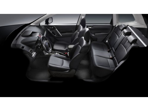 Характеристики автомобиля Subaru Forester 2.0i CVT VF Standard (01.2017 - 01.2019): фото, вместимость, скорость, двигатель, топливо, масса, отзывы