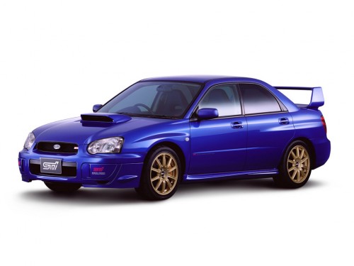 Характеристики автомобиля Subaru Impreza WRX STI 2.0 WRX STI Spec C 16 tire Spec 4WD (09.2003 - 05.2004): фото, вместимость, скорость, двигатель, топливо, масса, отзывы