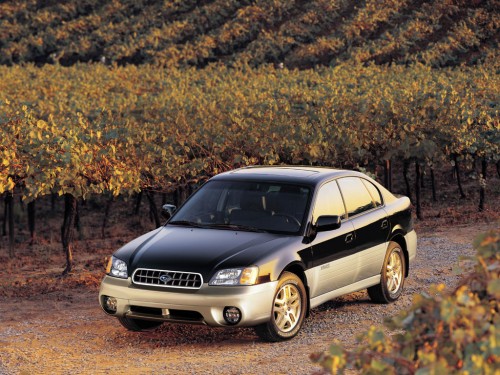 Характеристики автомобиля Subaru Outback 3.0 AT H6 (01.2000 - 01.2004): фото, вместимость, скорость, двигатель, топливо, масса, отзывы