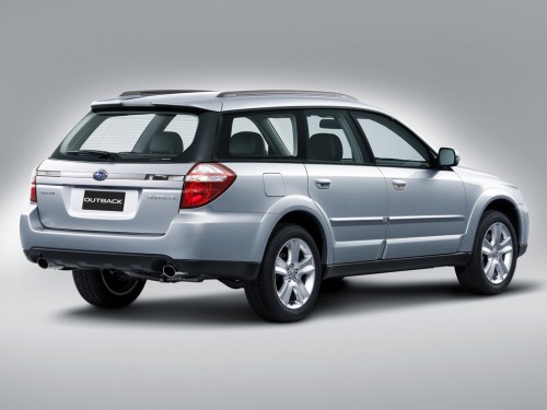 Характеристики автомобиля Subaru Outback 2.5 AWD AT SQ (09.2007 - 09.2009): фото, вместимость, скорость, двигатель, топливо, масса, отзывы