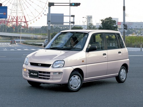 Характеристики автомобиля Subaru Pleo 660 F (10.2000 - 09.2001): фото, вместимость, скорость, двигатель, топливо, масса, отзывы