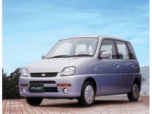 Характеристики автомобиля Subaru Pleo 660 F type S (06.2004 - 09.2005): фото, вместимость, скорость, двигатель, топливо, масса, отзывы
