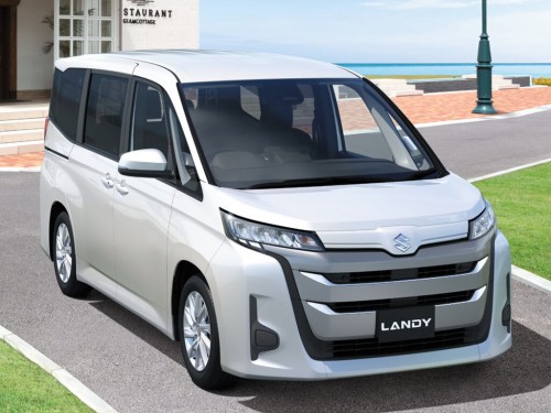 Характеристики автомобиля Suzuki Landy 1.8 Hybrid G (08.2022 - н.в.): фото, вместимость, скорость, двигатель, топливо, масса, отзывы