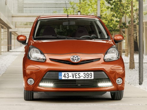 Характеристики автомобиля Toyota Aygo 1.0 AMT Connect (02.2012 - 06.2014): фото, вместимость, скорость, двигатель, топливо, масса, отзывы