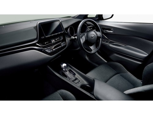 Характеристики автомобиля Toyota C-HR 1.2 G-T 4WD (05.2018 - 09.2019): фото, вместимость, скорость, двигатель, топливо, масса, отзывы