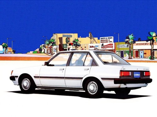 Характеристики автомобиля Toyota Carina 1500 DX (05.1983 - 05.1988): фото, вместимость, скорость, двигатель, топливо, масса, отзывы