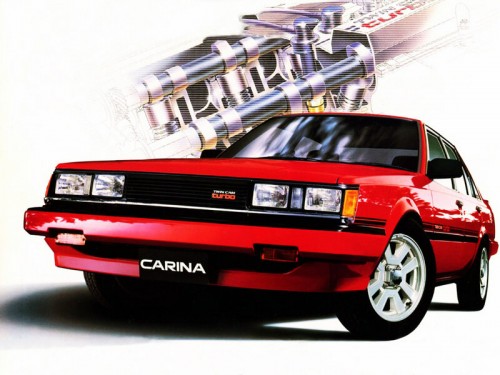 Характеристики автомобиля Toyota Carina 1500 DX (05.1983 - 05.1988): фото, вместимость, скорость, двигатель, топливо, масса, отзывы