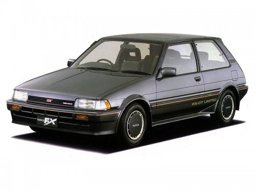 Характеристики автомобиля Toyota Corolla FX 1.5 FX-D (10.1984 - 04.1985): фото, вместимость, скорость, двигатель, топливо, масса, отзывы