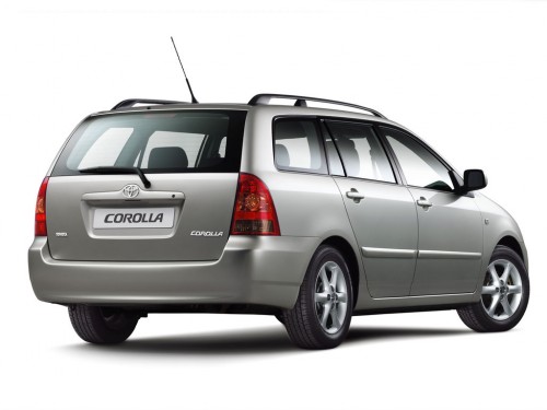 Характеристики автомобиля Toyota Corolla 1.6 AT Luna (06.2004 - 02.2007): фото, вместимость, скорость, двигатель, топливо, масса, отзывы
