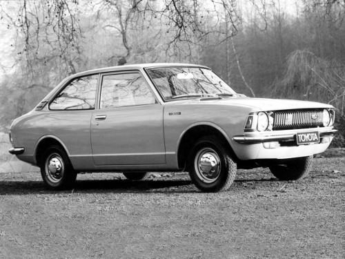 Характеристики автомобиля Toyota Corolla 1.2 MT (05.1970 - 07.1974): фото, вместимость, скорость, двигатель, топливо, масса, отзывы
