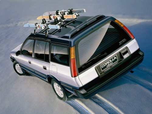 Характеристики автомобиля Toyota Corolla 1.6 MT Dlx Alltrack (08.1991 - 07.1992): фото, вместимость, скорость, двигатель, топливо, масса, отзывы